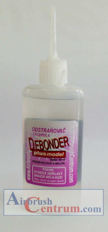 Debonder-odstraňovač vteřinového lepidla 80ml